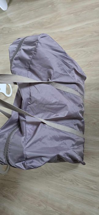 Kinderkraft Lovi Szary Łóżeczko Leżaczek Kołyska