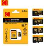 Karta pamięci SD Kodak 32GB C10 4K V30 U3 A1 PREMIUM Chip 100Mb/s!!!