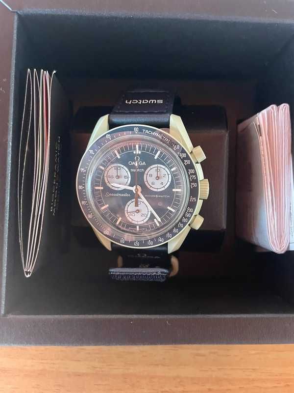 Omega x Swatch Edycja Lim. Misja do Ziemi: Czerwony Kosmos Teraz