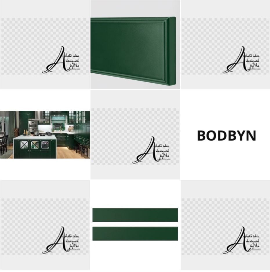2 x 40x10 cm.  B O D B Y N front szuflada ikea metod maximera utrusta