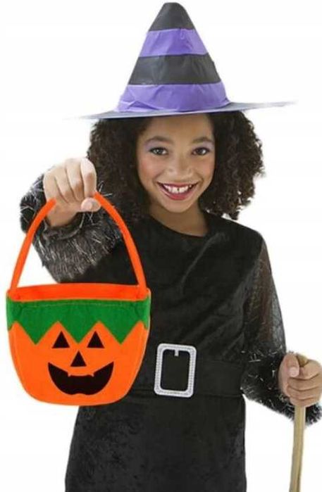 Torby z tkaniny na Halloween 3 szt