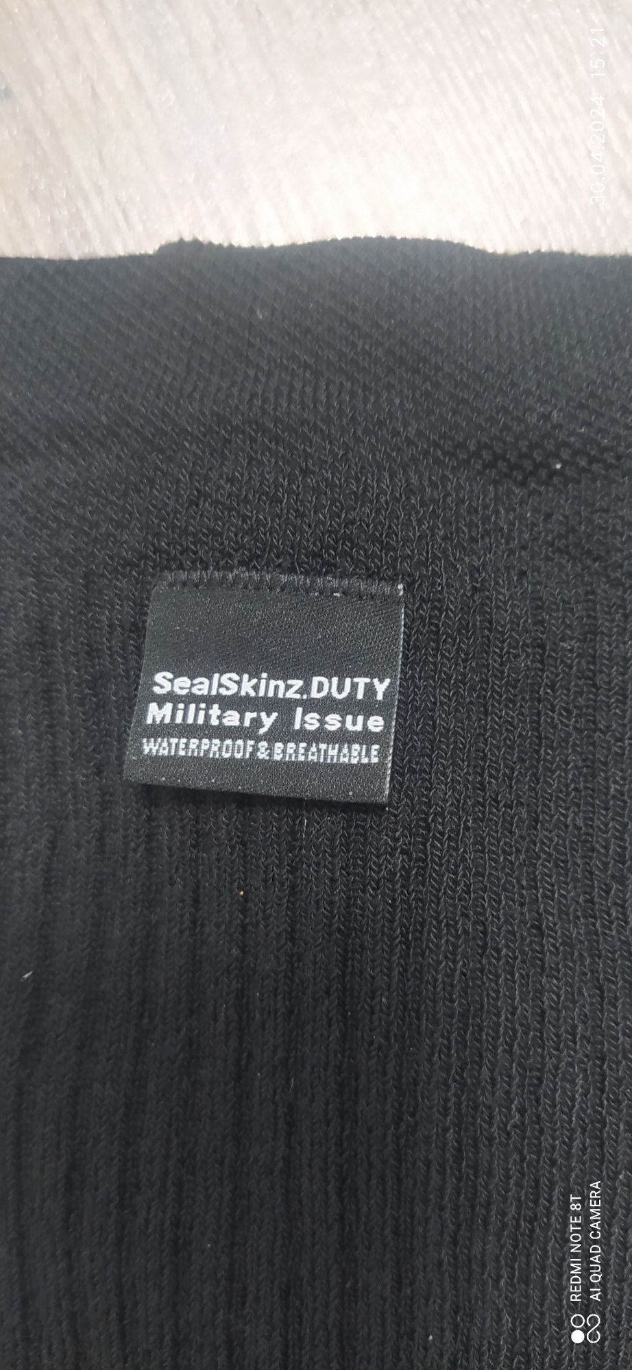 Водонепроницаемые носки Sealskinz military issue. Великобритания