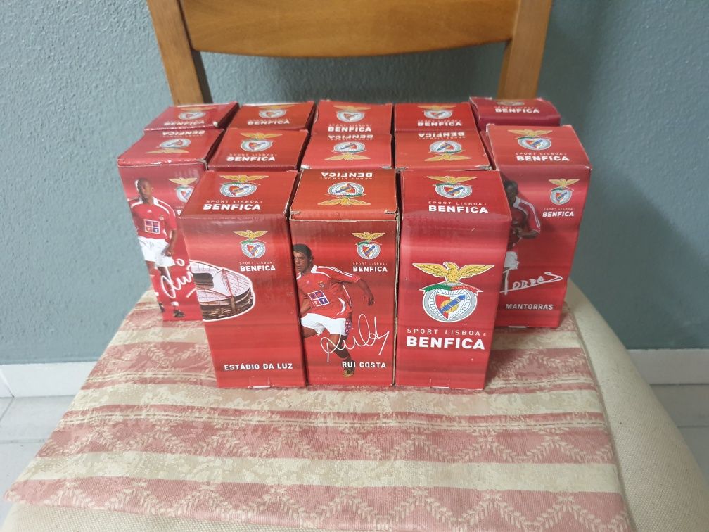 Conjunto de 13 Copos do Benfica