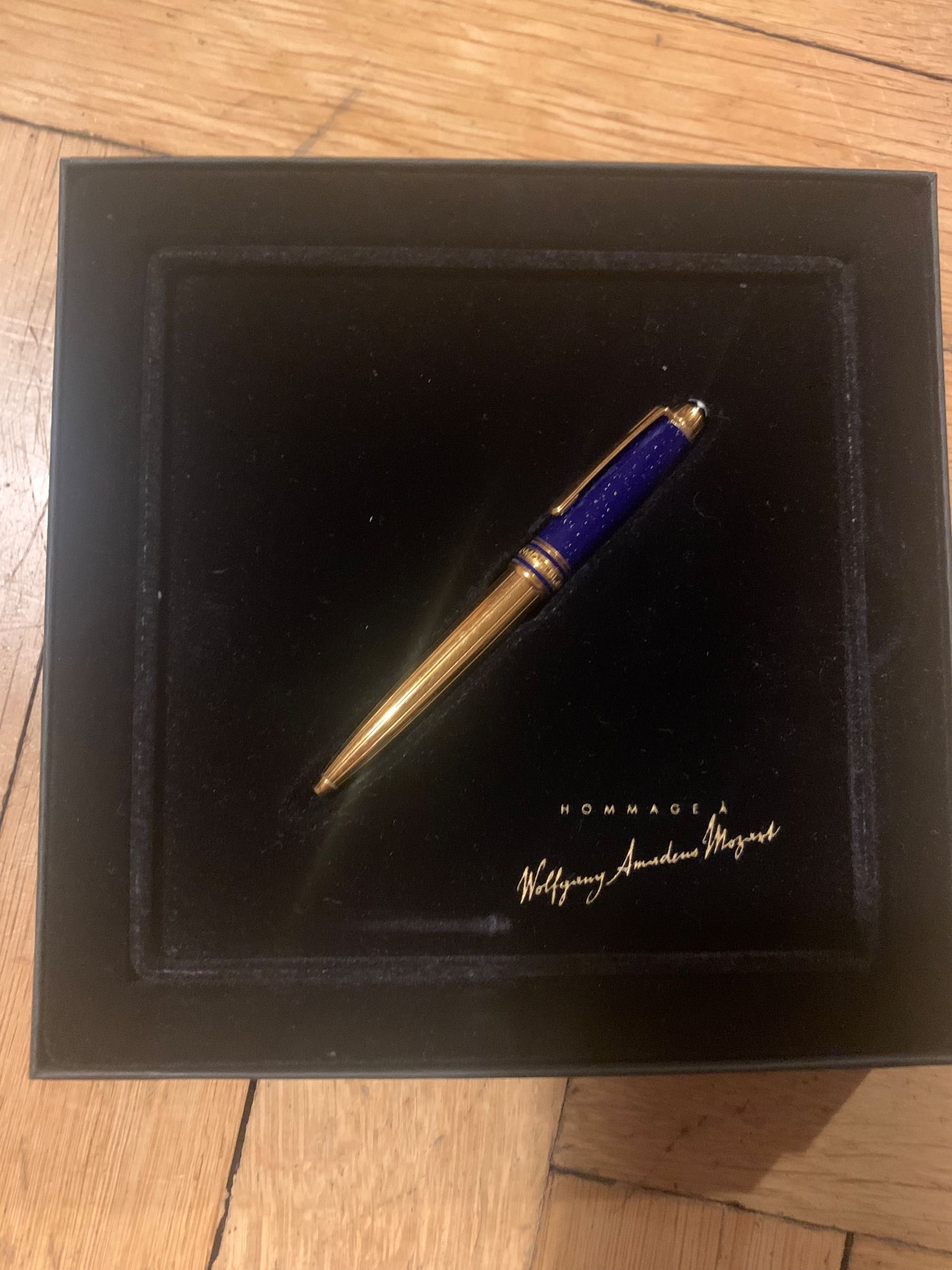 Pióro kulkowe Montblanc Solitaire Ramses II Gold Line Mozart