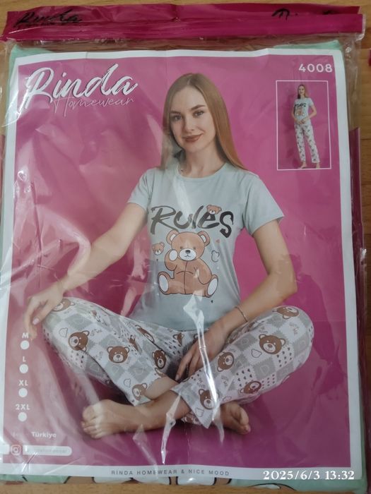 Жіноча піжама розмір М