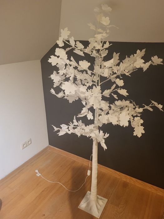 Drzewko świecące, ciepły  biały  170cm