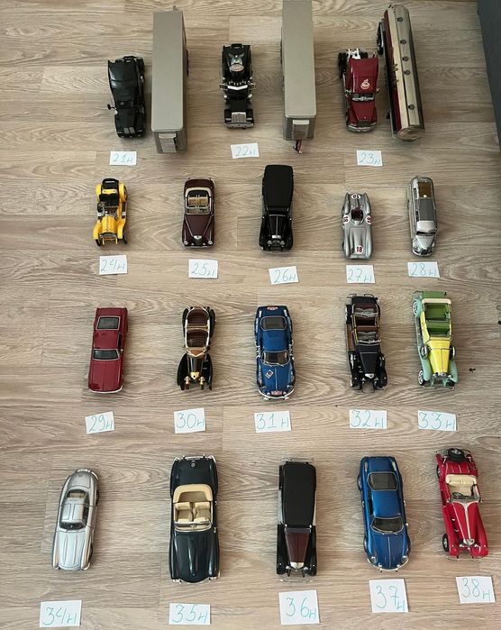 Franklin Mint 1/24,1/32 , Minichamps 1/24