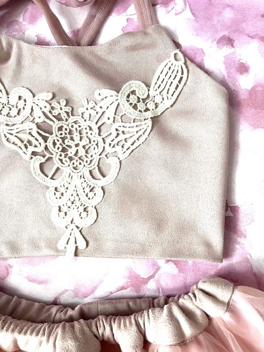 Uroczy komplet dla dziewczynki