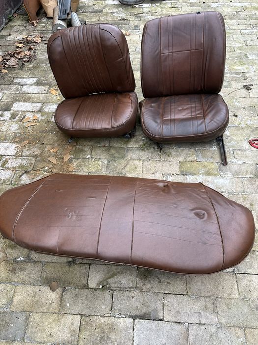Fotele Fiat 125P Siedzenia Fiat 125P komplet kanapa