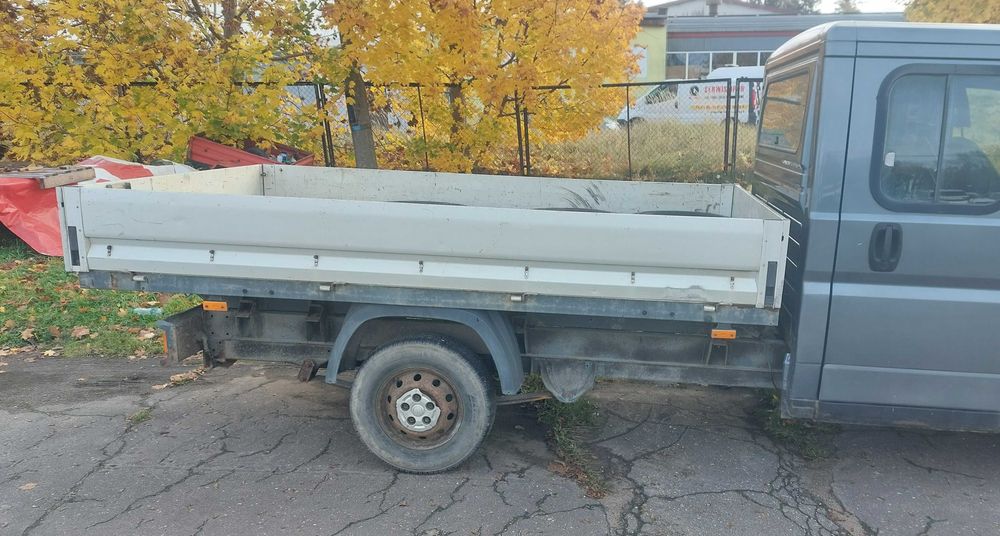 Fiat Ducato klima Maxi L5 2,3 JTD Skrzyniowy Dubel Kabina 6 osobowy