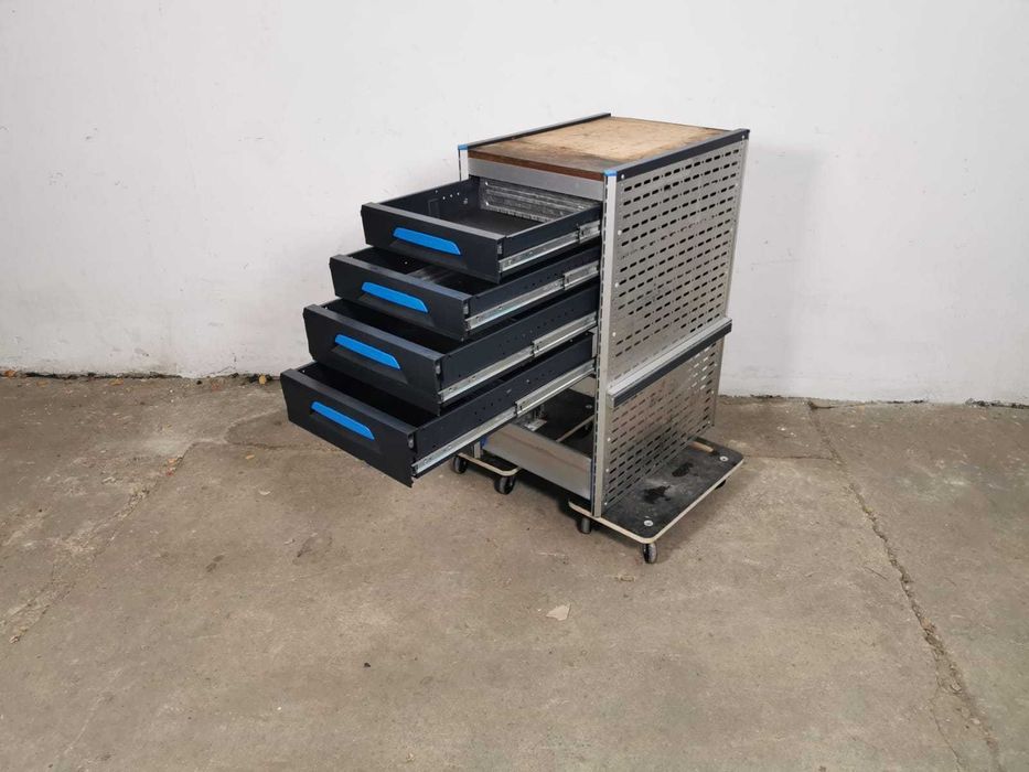 Zabudowa serwisowa warsztatowa regał samochodowy serwis SORTIMO WIEŻA