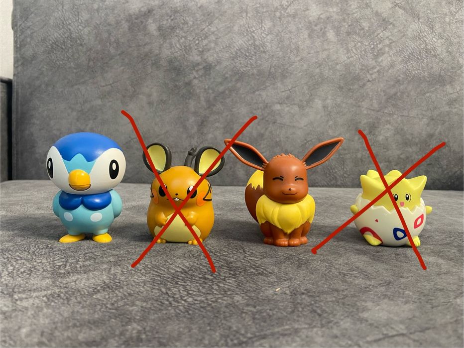 Игрушки McDonald's “Happy Meal” 2016, покемоны “Pokemon”