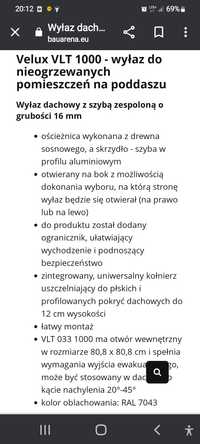 Okno z funkcją wyłazu