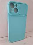 Camshield Soft do Iphone 15 Miętowy
