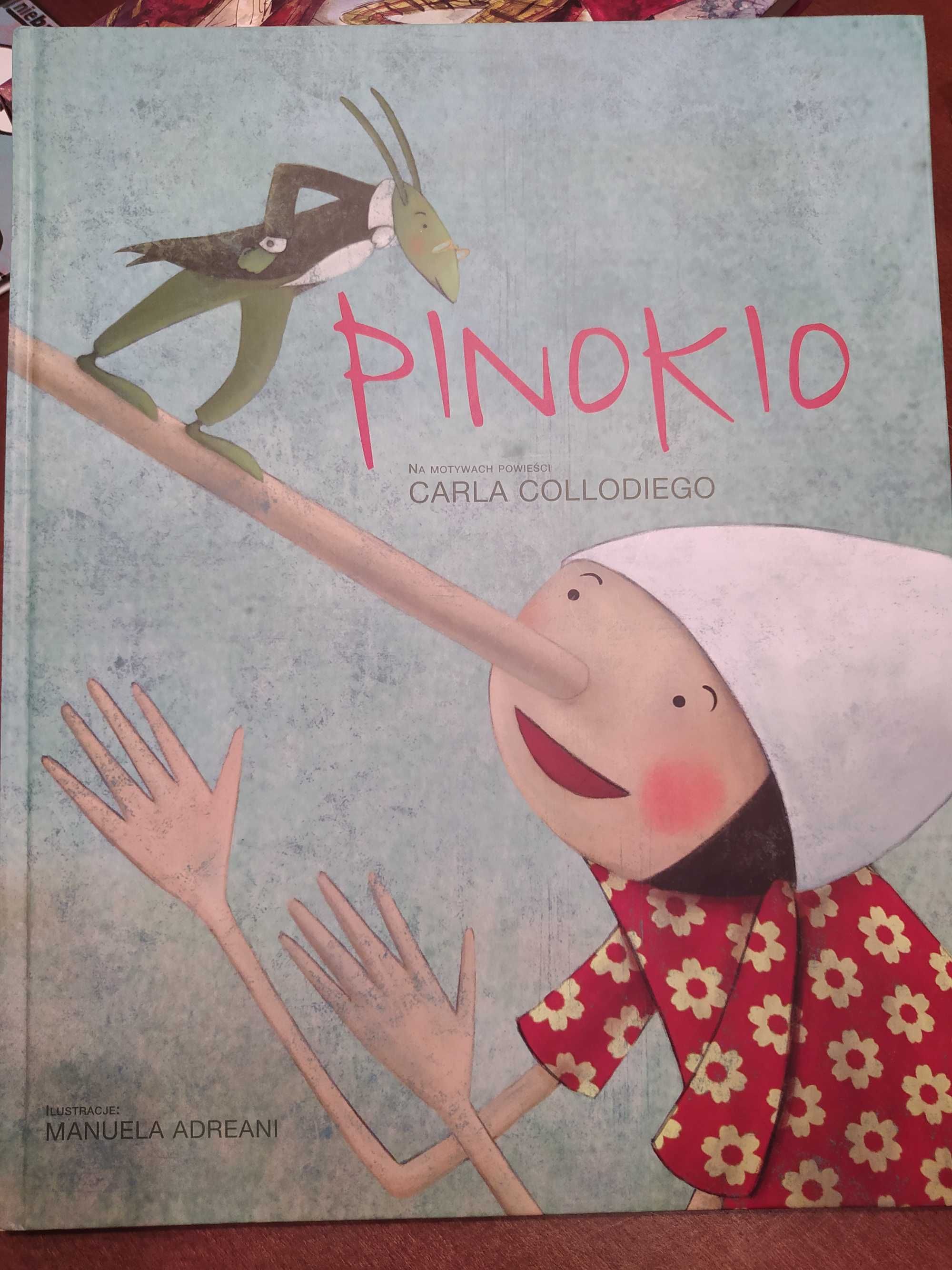 Pinokio - ilustracje Manuela Adreani