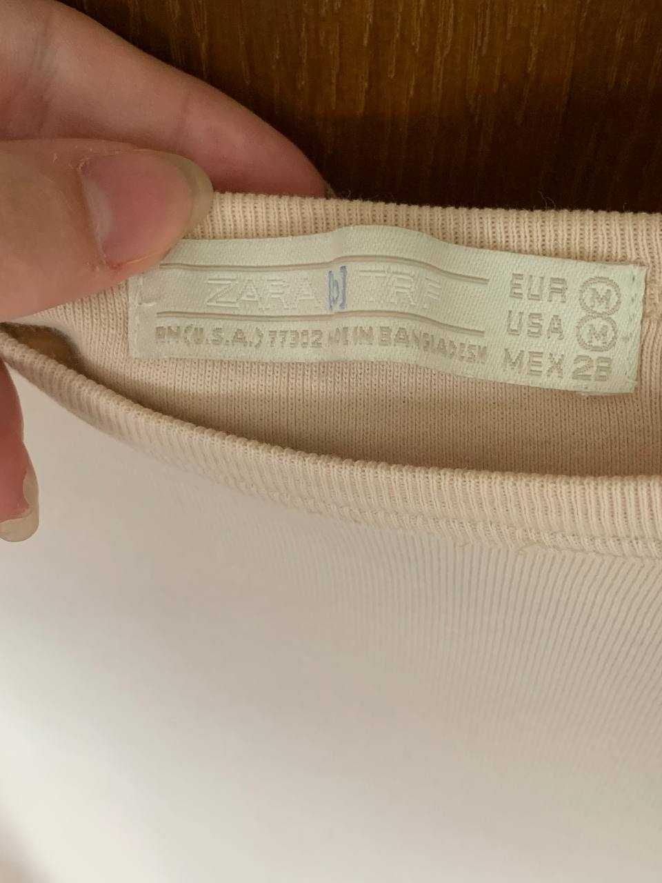 базова бежева майка Zara