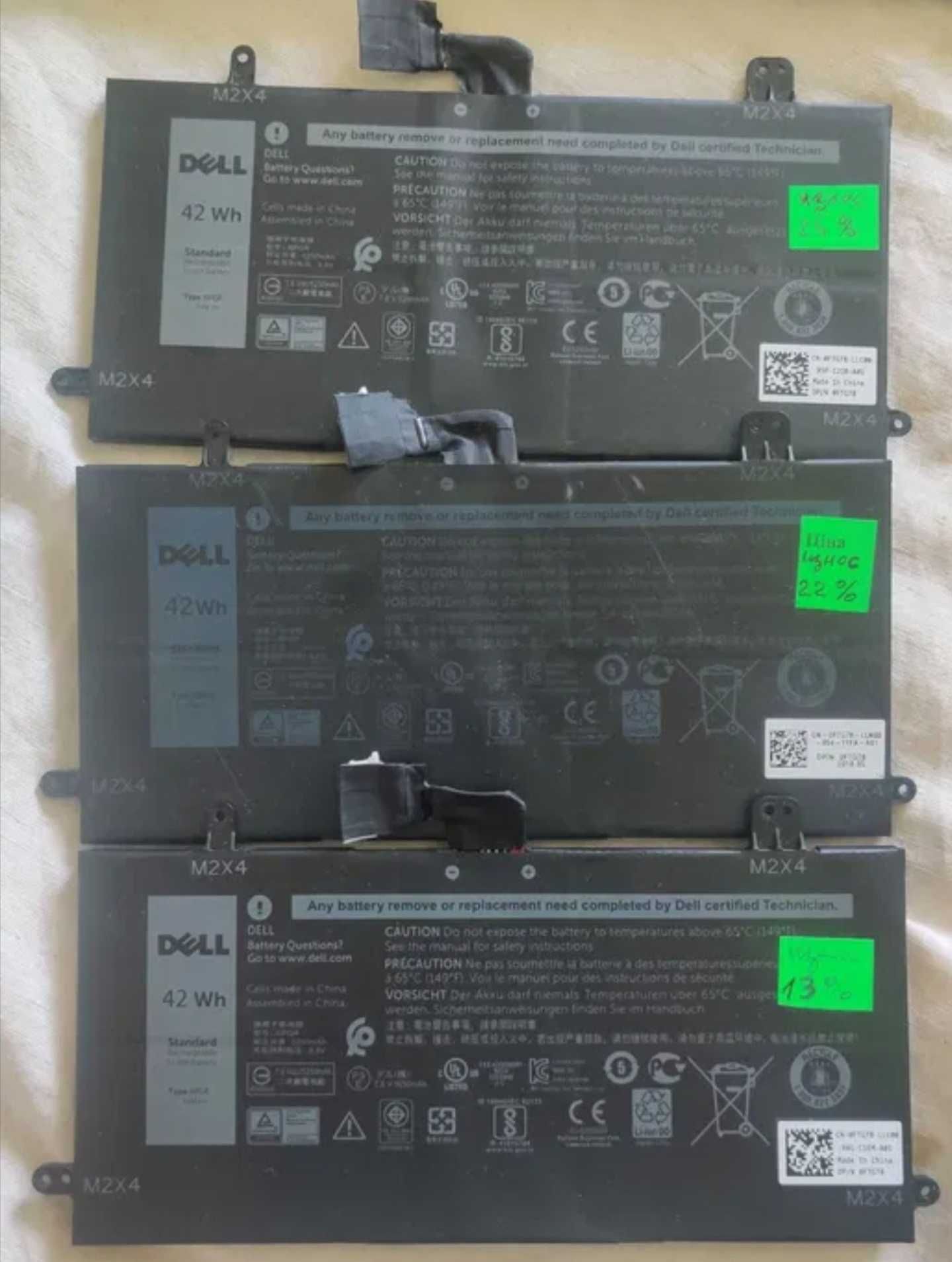 Оригинальная батарея Dell Latitude 5285 5290 T17G JOPGR J0PGR