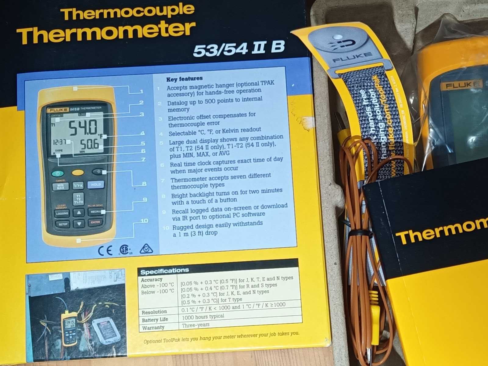 Termómetro digital Fluke 54 ii B (Data Logger)