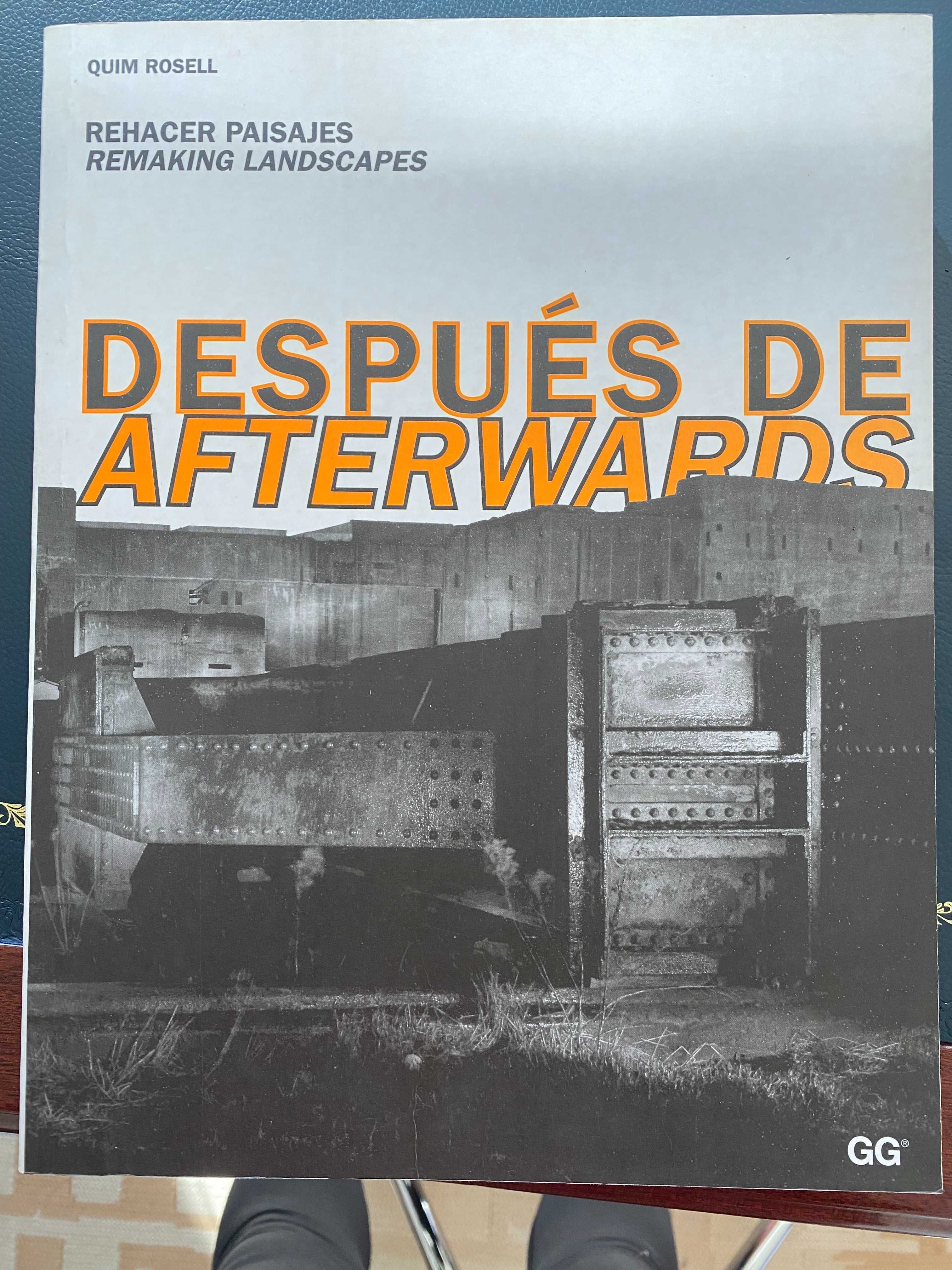 Livro de Arquitectura " Déspues de" rehacer paisages