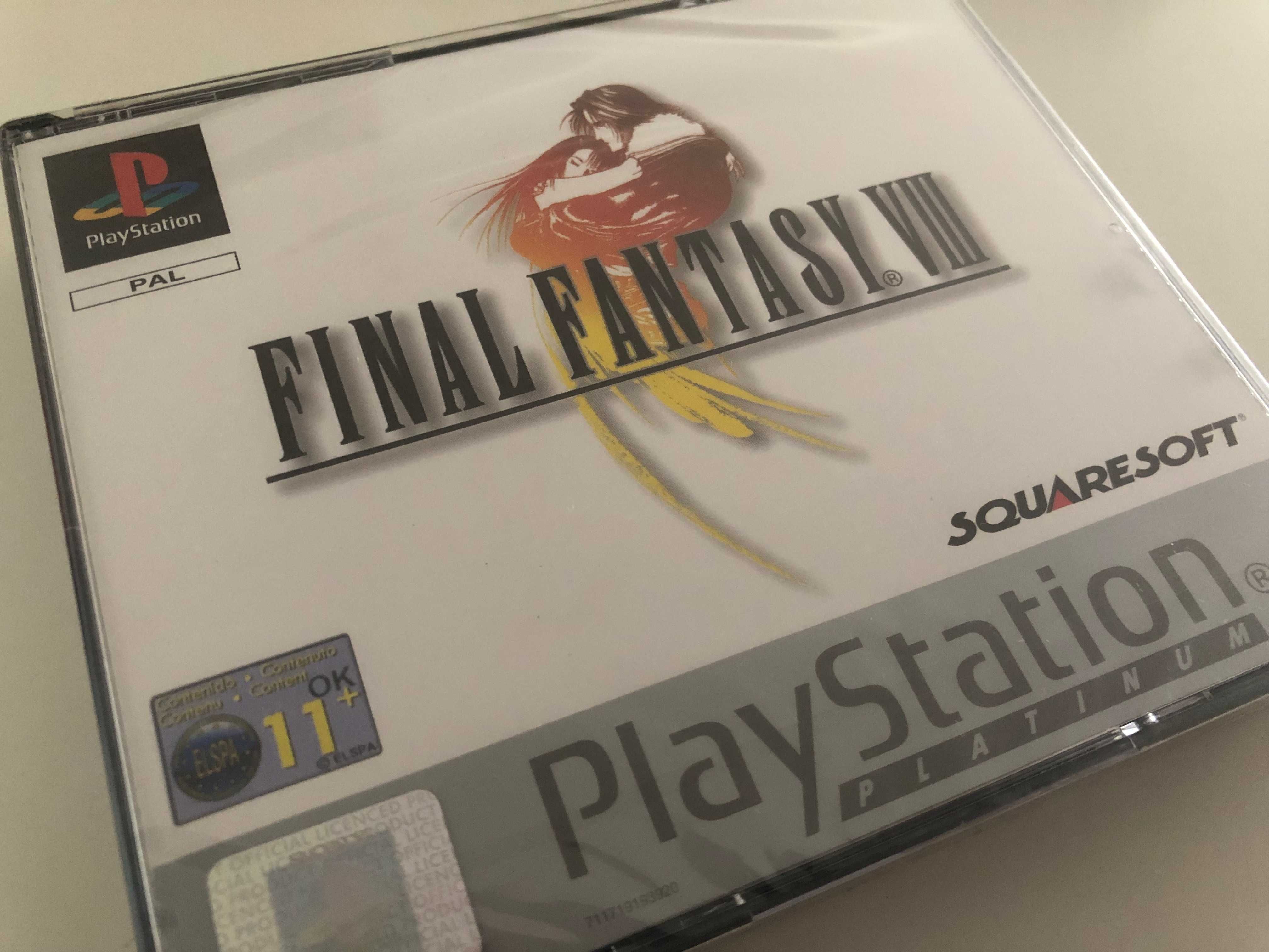 Jogo NOVO/SELADO PS1 PSX Playstation FF8 Final Fantasy VIII 8 Platinum