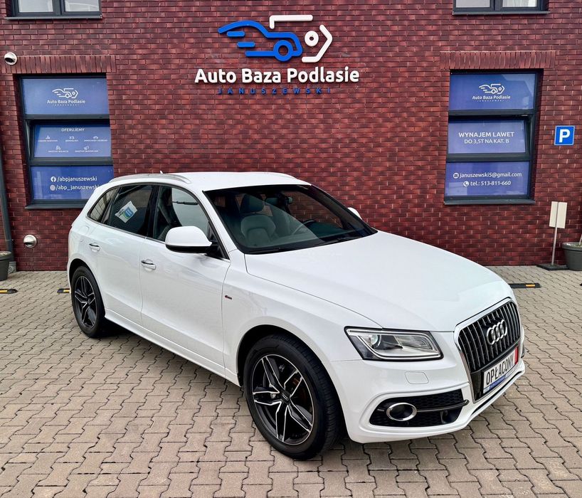 Audi Q5 2.0 TDI 190km S-Line Skóra Led Navi Q3 Q7 X3 X5 X6 Quaskai RAV 4 X4 X1