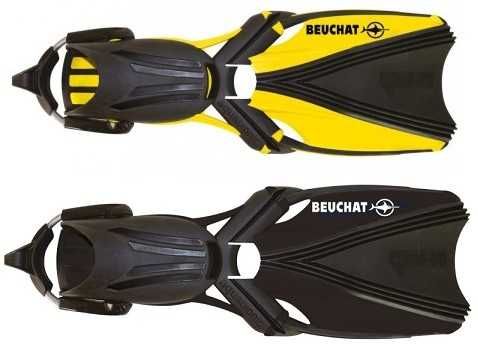 Beuchat płetwy Aquabionic Evo żółte Rozmiar: M/L EU 41/44 US 8/10