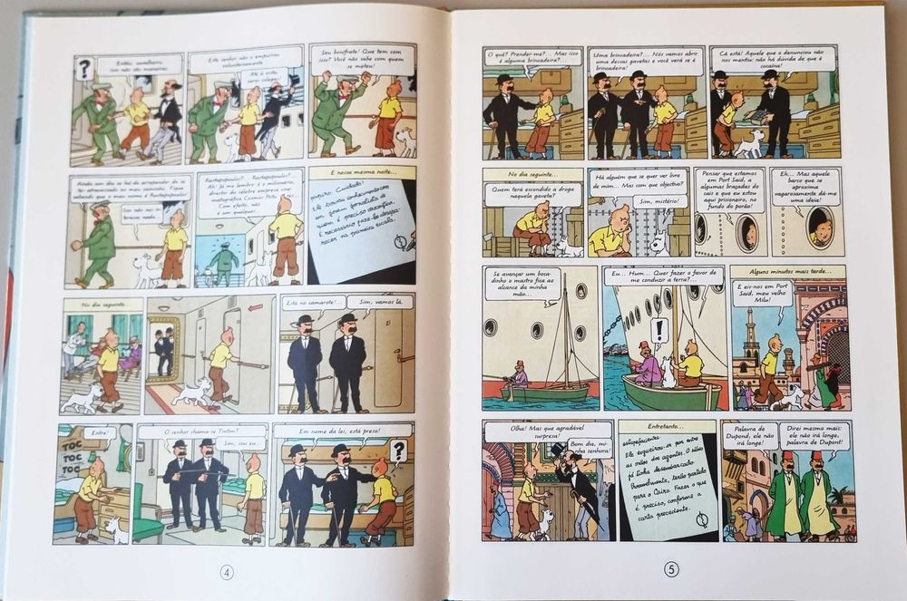 As Aventuras de Tintin - Os Charutos do Faraó
