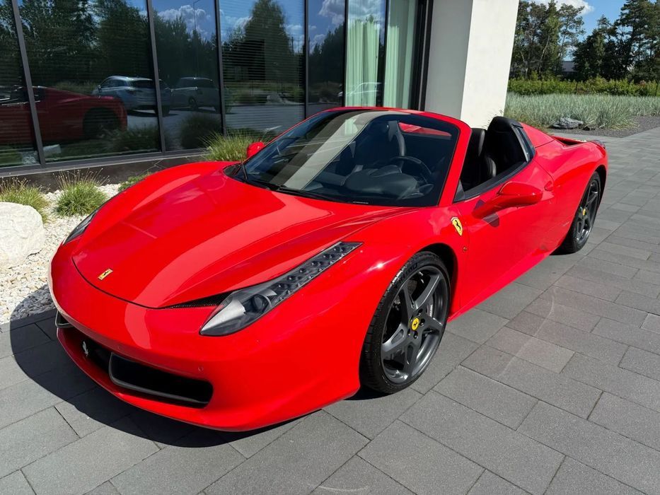 Ferrari 458 Italia 458 Spider EU Zarejestrowane PL SERWIS