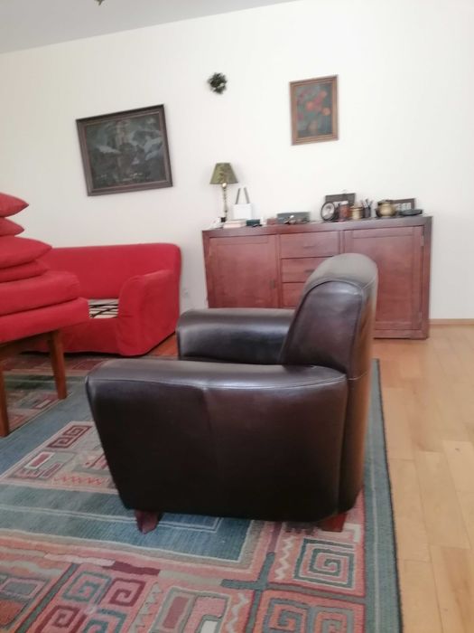 2 fotele klubowe z włoskiej skóry