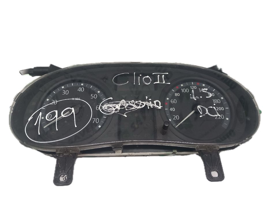 Quadrante / painel de instrumentos RENAULT Clio II (BB0/1/2_, CB0/1/2_