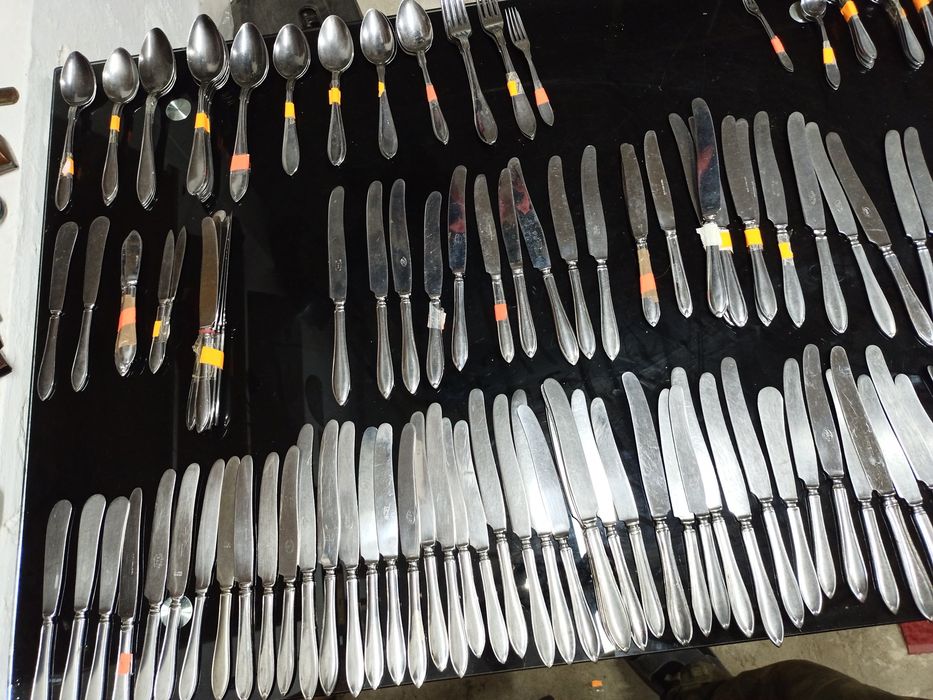 Stare Sztućce rostfri,genezę,svensk