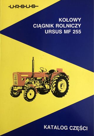 Katalog części Ursus MF 255 wydanie książkowe