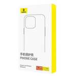 Baseus Przeźroczyste Etui Iphone 15 Promax + Szkło Hartowane