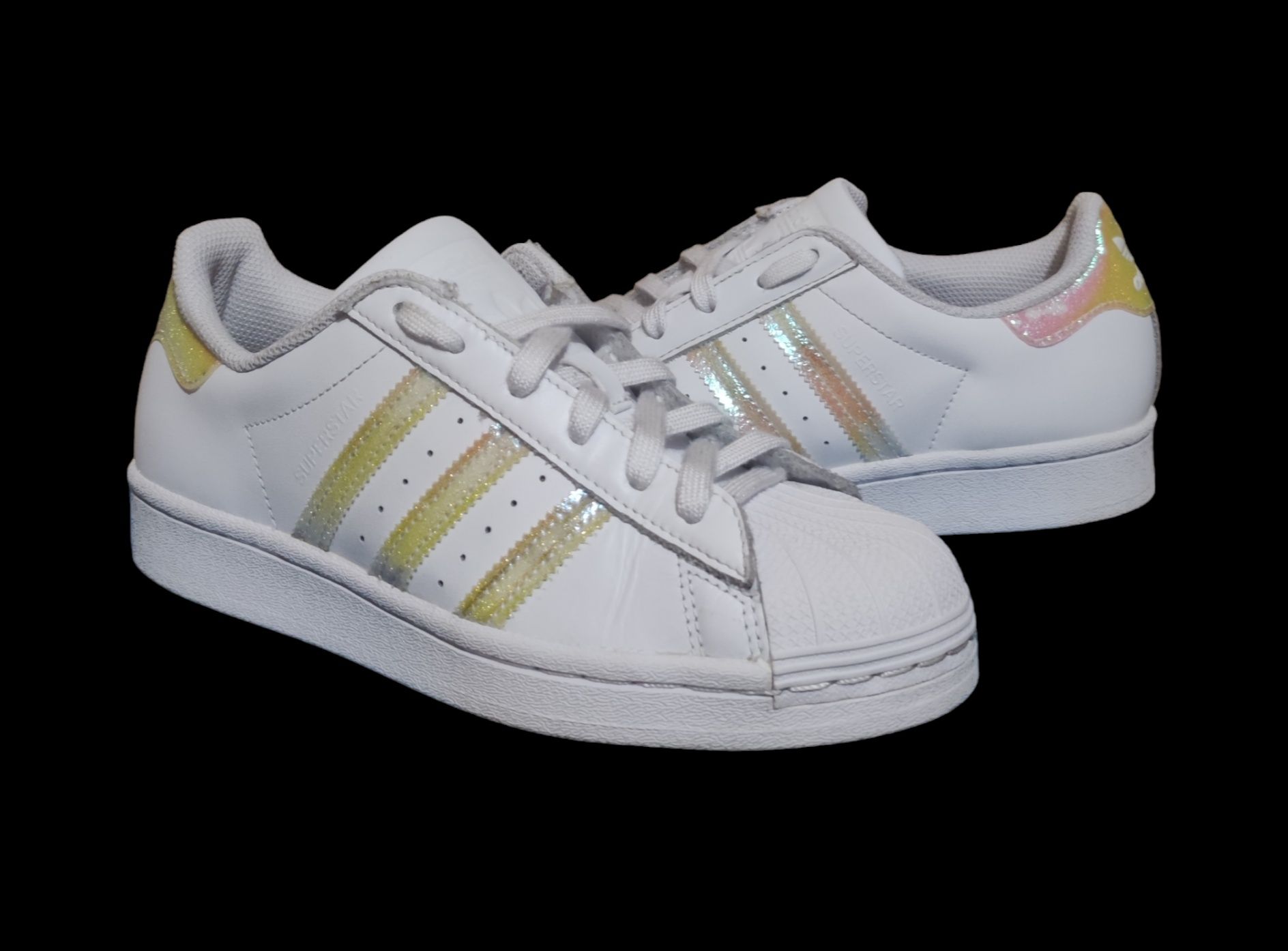 Оригінальні жіночі кеди Adidas Superstar Розмір 37 23.5 см Рефлектив