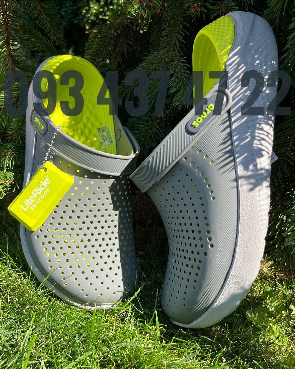 Чоловічі Крокси Crocs LiteRide Clog LiteRide Clog Grey/LightGreen
