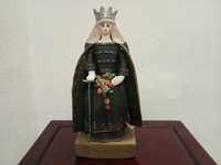 Rainha Santa Isabel, figura de barro de Estremoz