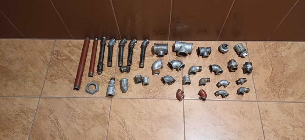 Zawory,filtry,kolanka,kształtki mosiężne,ocynkowane.