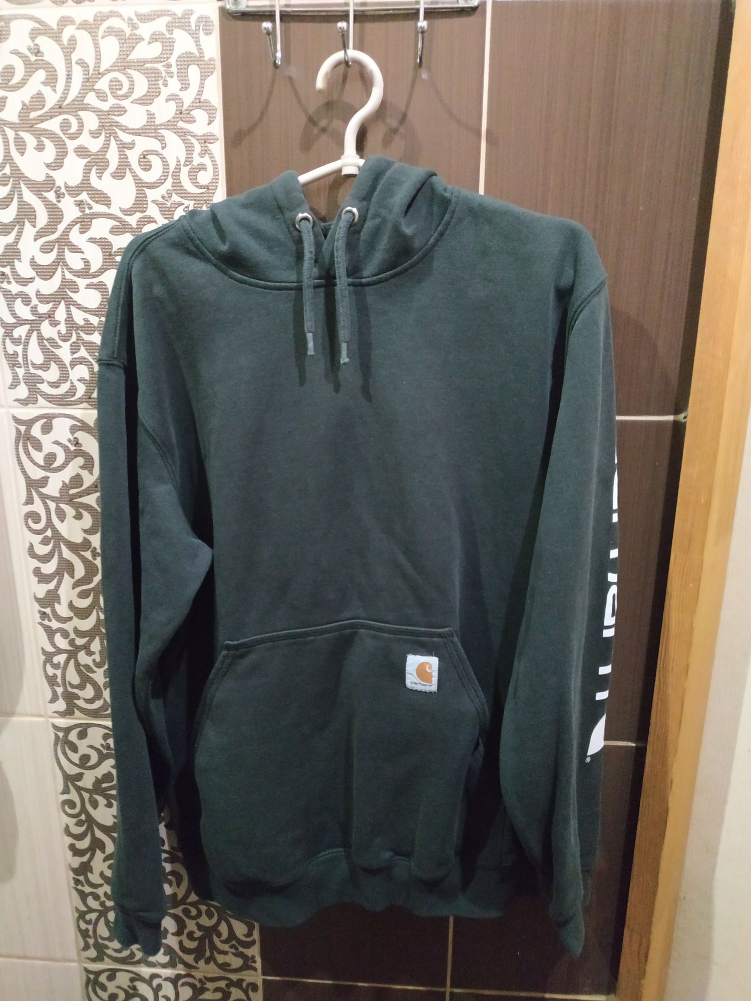 Мужской худи, реглан, балахон худи carhartt midweight logo hoodie