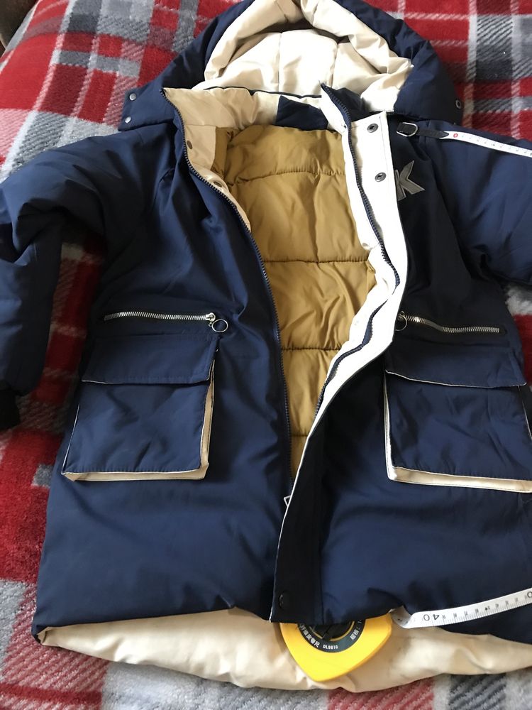 Куртка підліткова зимова на ріст від 135-150см