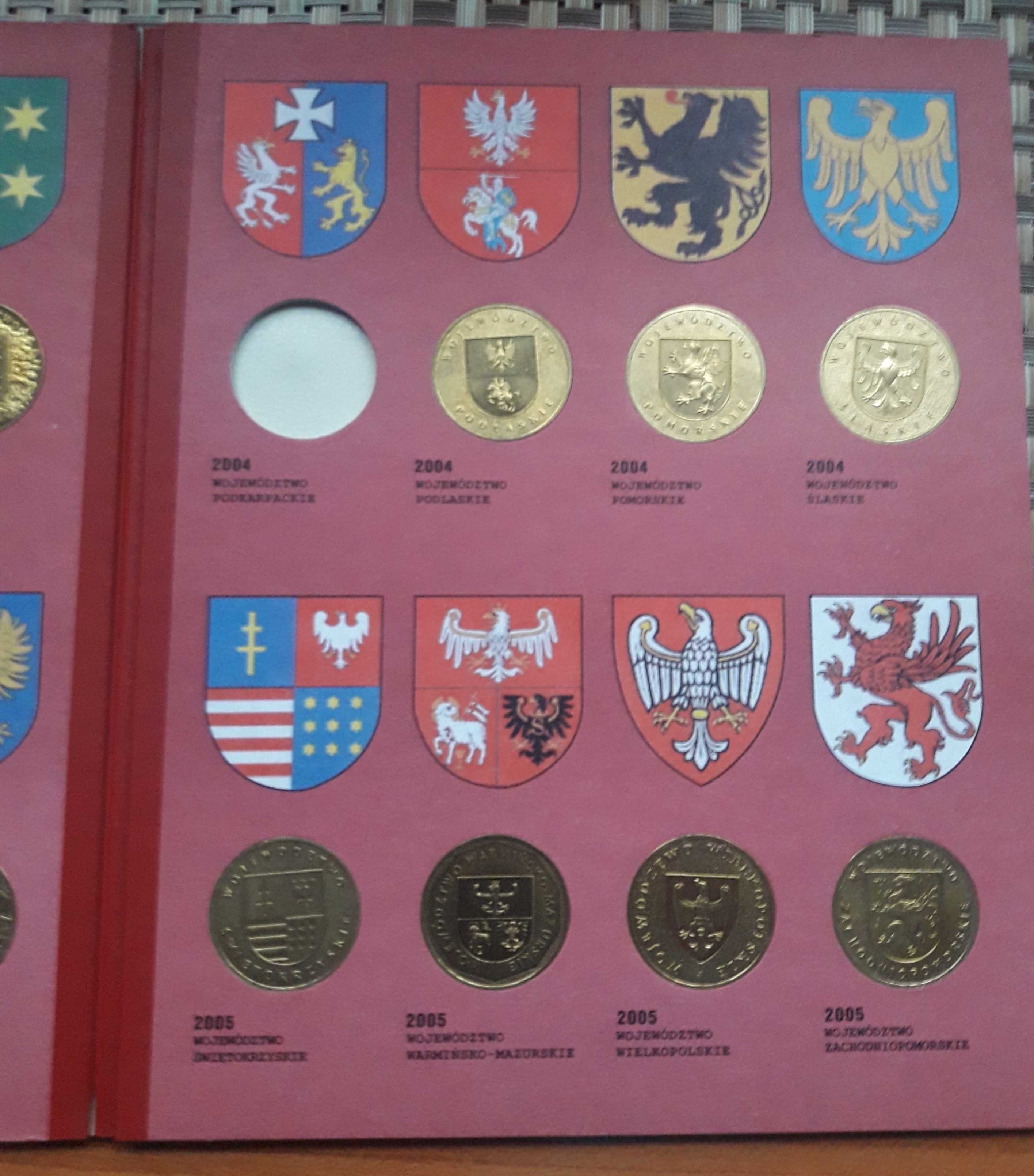 monety 2zł ng Polskie herby województw