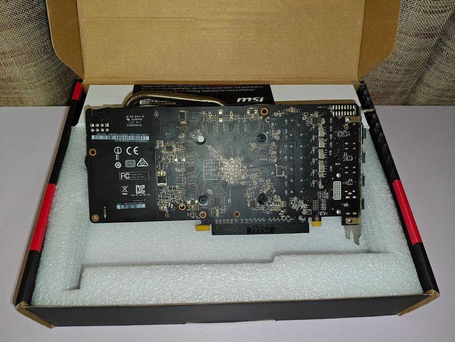 Видеокарта MSI Radeon RX 570 ARMOR OC , 8Gb