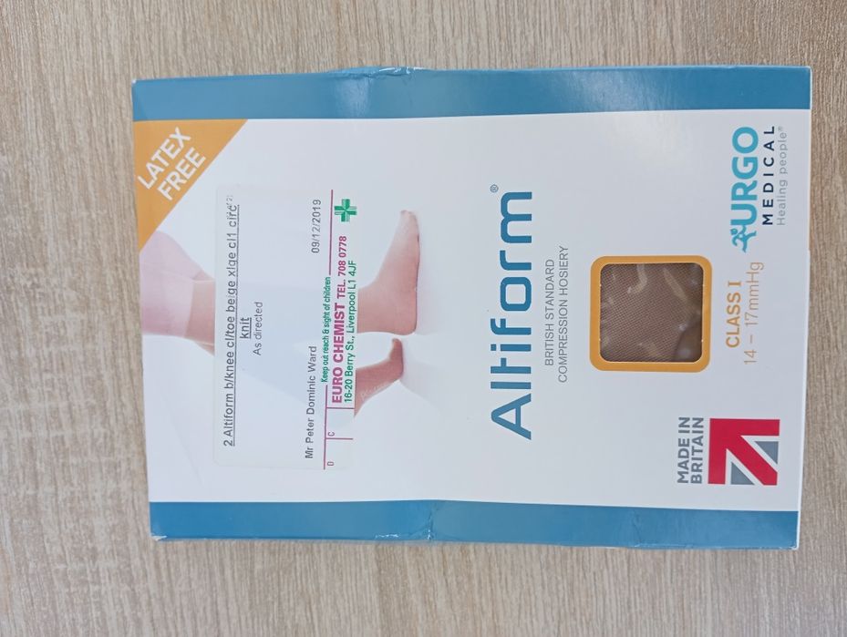 Pończochy uciskowe na żylaki