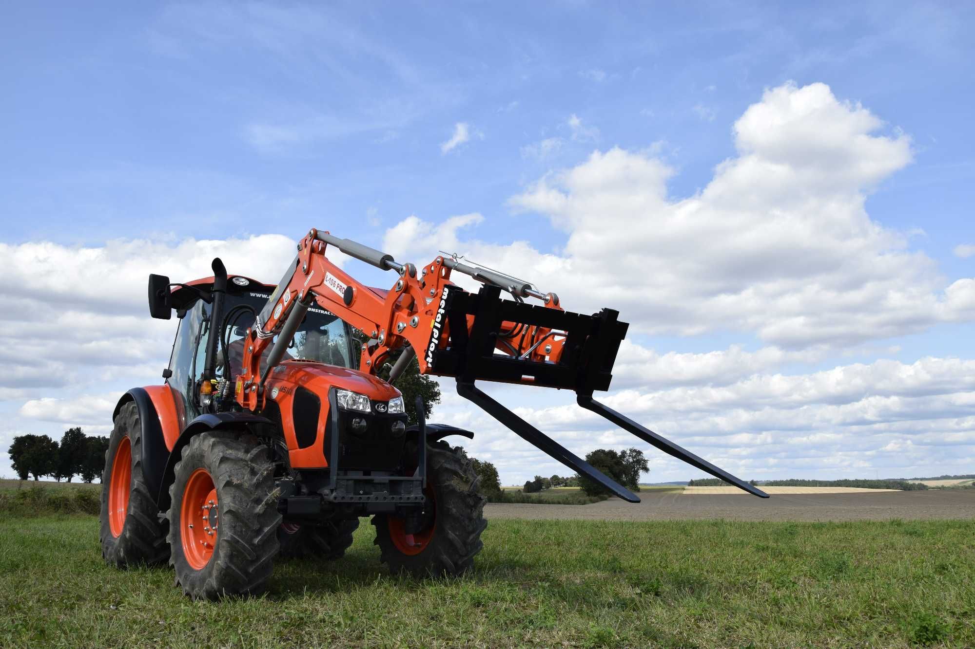 Widła do palet do ładowarki 125x45x1600 IIIA 4.0T