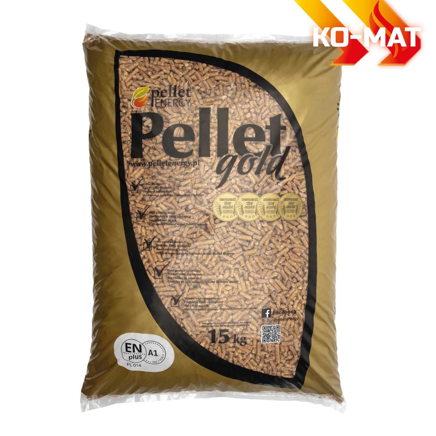 Pelet/Pellet ENERGY GOLD A1 En plus  NR 1 Transport HDS - WINDA