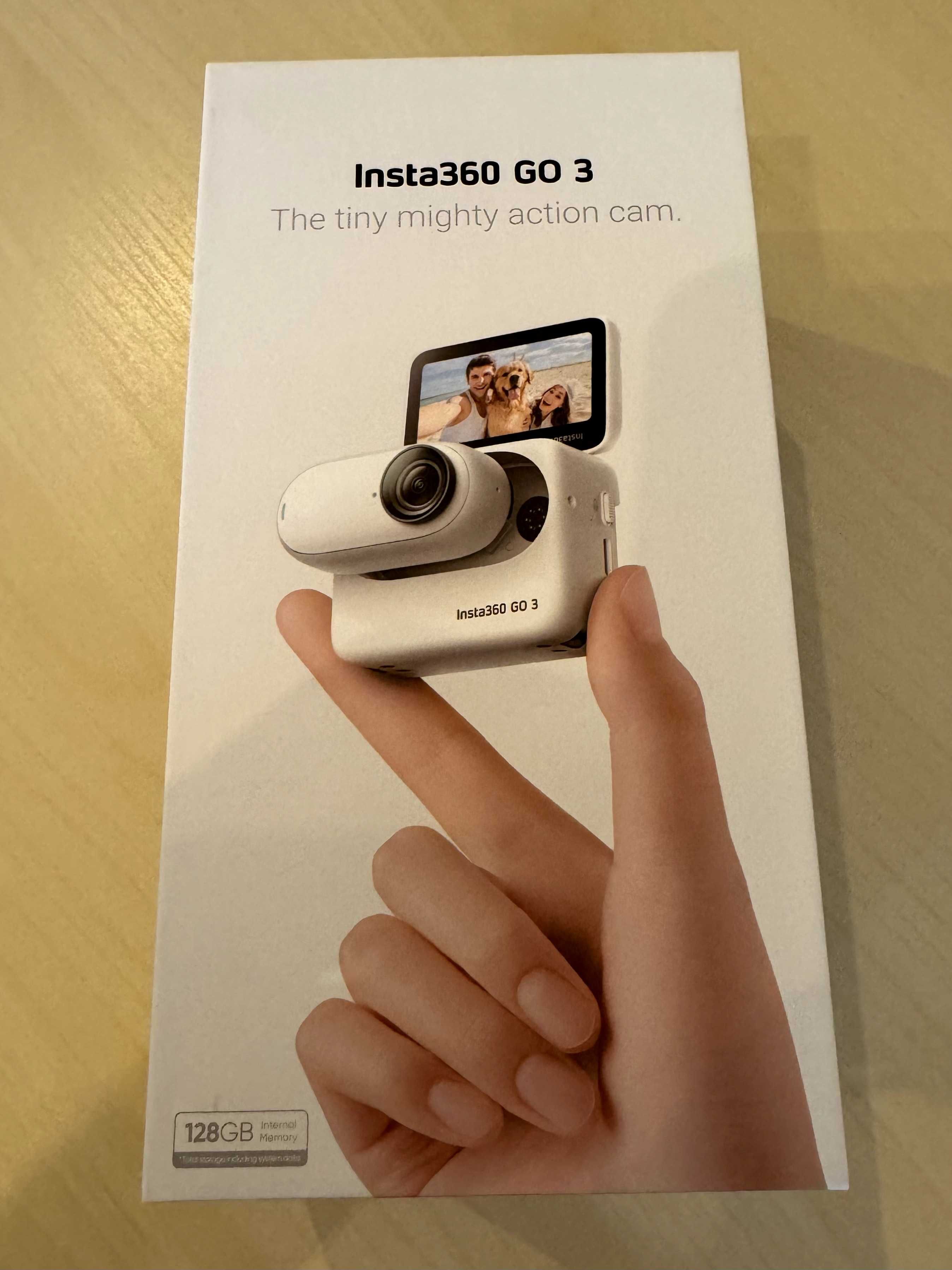 Kamera sportowa Insta360 GO 3 128gb biała