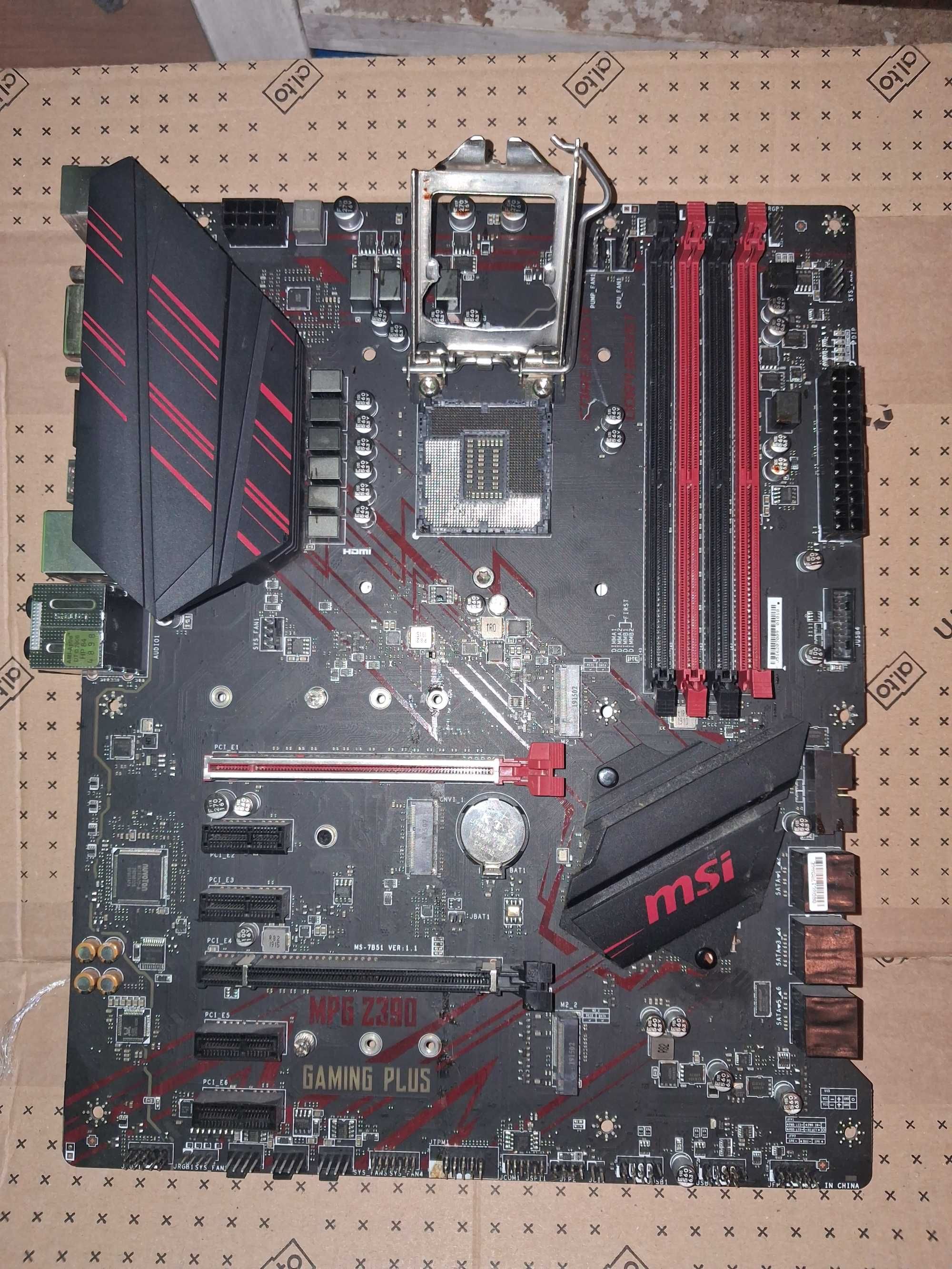 Płyta główna MSI MPG Z390 GAMING PLUS