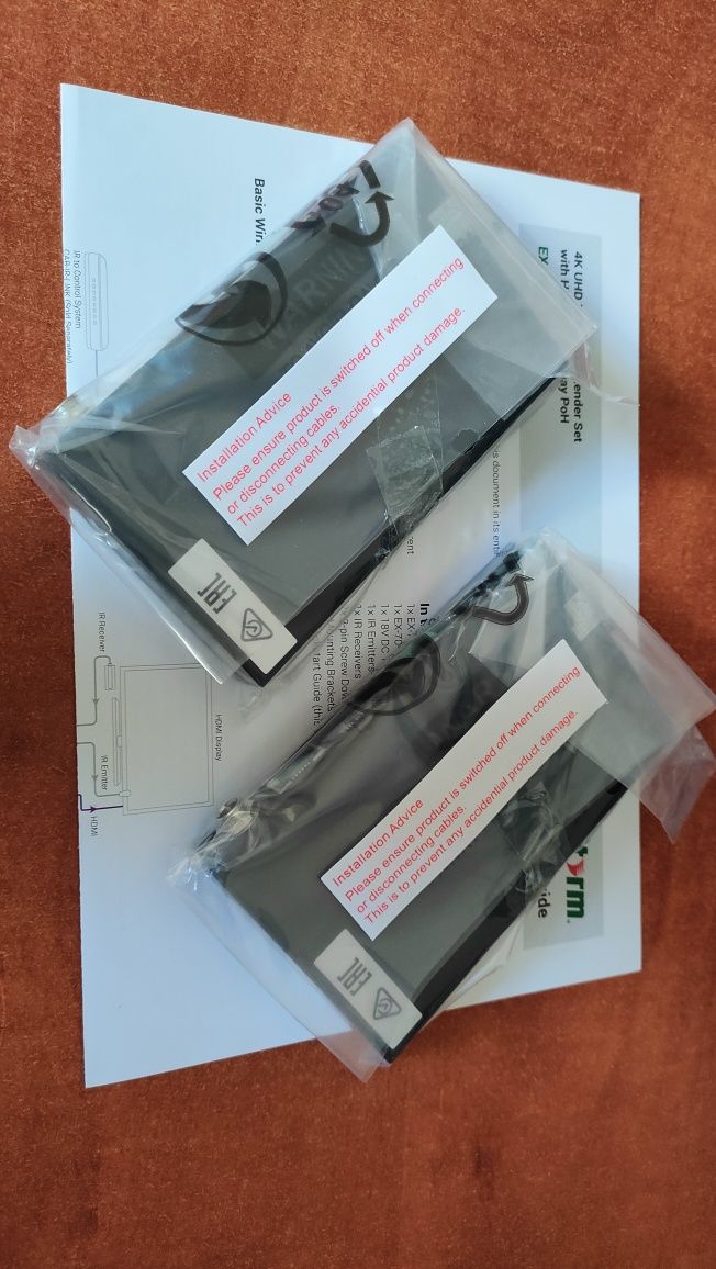Ekstender HDMI 4K przed skrętkę HDbaseT 70m nowy
