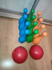 Дитячий набір для гри в боулінг (кеглі і шар)