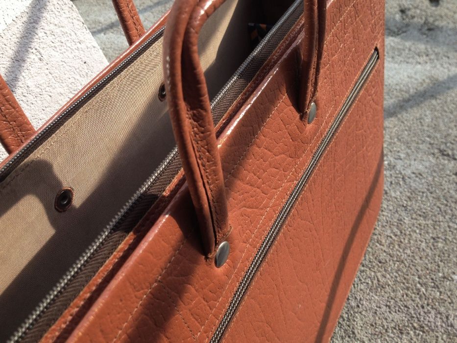 torba / neseser / aktówka skórzana PRL