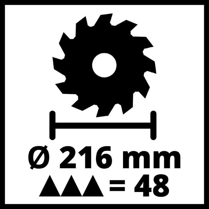 Пила торцовочная Einhell TC-MS 216 (4300370)